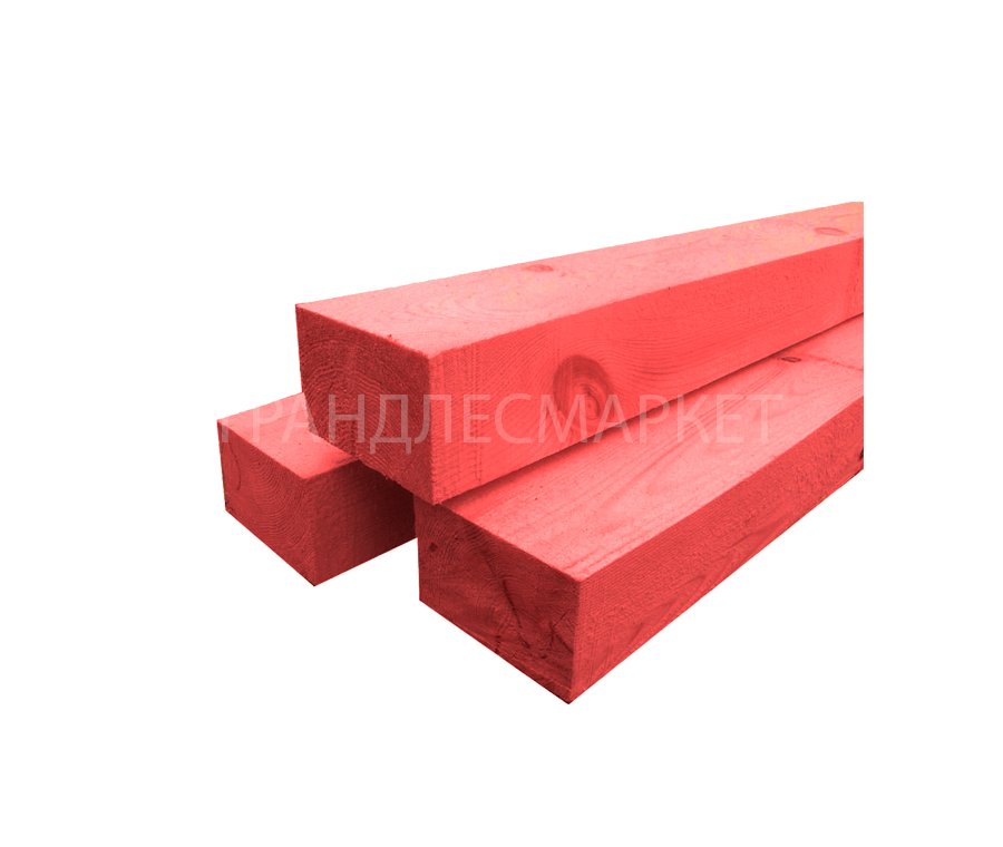 Брус обрезной антисептированный 100х200х6000